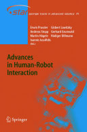 Advances in human-robot interaction /