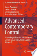 Advanced, Contemporary Control : Proceedings of the XXI Polish Control Conference, Gliwice, Poland, 2023. Volume 2 /