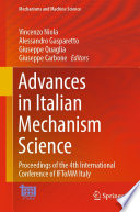 Advances in Italian Mechanism Science : Proceedings of the 4th International Conference of IFToMM Italy /