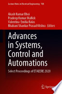 Advances in Systems, Control and Automations  : Select Proceedings of ETAEERE 2020 /