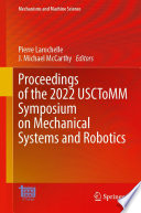 Proceedings of the 2022 USCToMM Symposium on Mechanical Systems and Robotics /