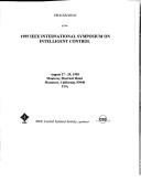 Proceedings of the 1995 IEEE International Symposium on Intelligent Control : August 27-29, 1995, Monterey Marriott Hotel, Monterey, California ... USA /