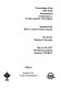 Proceedings of the 1997 IEEE International Symposium on Intelligent Control : July 16-18, 1997, the Marmara Hotel ; sponsored by IEEE Control Systems Society, hosted by Boğazic̦i University /