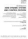 Proceedings of the ASME Dynamic Systems and Control Division : presented at the 1997 ASME International Mechanical Engineering Congress and Exposition, November 16-21, 1997, Dallas, Texas /