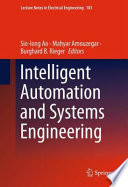Intelligent automation and systems engineering /