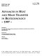 Advances in heat and mass transfer in biotechnology, 1997 : presented at the 1997 International Mechanical Engineering Congress and Exposition, November 16-21, 1997, Dallas, Texas /