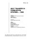 Heat transfer in combustion systems, 1990 : presented at AIAA/ASME   Thermophysics and Heat Transfer Conference, June 18-20, 1990, Seattle, Washington /