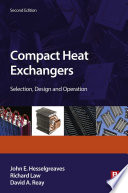 Compact Heat Exchangers : Selection, Design and Operation.