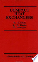 Compact heat exchangers : a festschrift for A.L. London /
