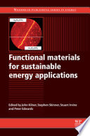 Functional materials for sustainable energy applications /