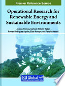 Operational research for renewable energy and sustainable environments /