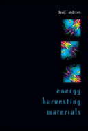 Energy harvesting materials /