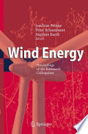 Wind energy : proceedings of the Euromech colloquium /