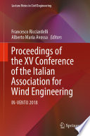 Proceedings of the XV Conference of the Italian Association for Wind Engineering : IN-VENTO 2018 /