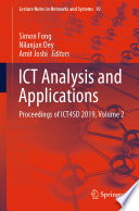 ICT Analysis and Applications : Proceedings of ICT4SD 2019, Volume 2 /