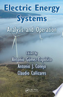 Electric energy systems : analysis and operation /