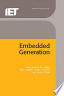 Embedded generation /