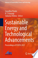 Sustainable Energy and Technological Advancements : Proceedings of ISSETA 2021 /