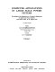 Computer applications in large scale power systems : proceedings of the Symposium on Computer Applications in Large Scale Power Systems, New Delhi, India, 16-19 August 1979 /