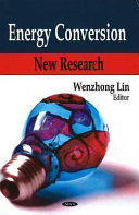 Energy conversion : new research /