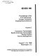 IECEC 96 : proceedings of the 31st Intersociety Energy Conversion Engineering Conference, August 11-16, 1996, Washington, DC.