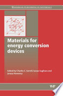Materials for energy conversion devices /