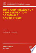 Time and frequency representation of signals and systems /