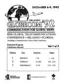 GLOBECOM '92 : Communication for global users : conference record /