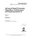 Advanced signal processing algorithms, architectures, and           implementations II : 24-26 July 1991, San Diego, California /