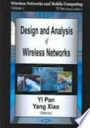 Design and analysis of wireless networks /