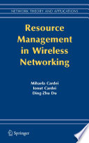 Resource management in wireless networking /