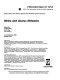 Metro and access networks : APOC 2001, Asia-Pacific optical and wireless communications, 12-15 November 2001, Beijing, China /