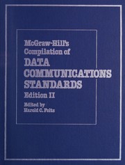 McGraw-Hill's compilation of data communications standards /