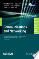 Communications and Networking : 15th EAI International Conference, ChinaCom 2020, Shanghai, China, November 20-21, 2020,  Proceedings /