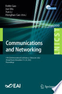 Communications and Networking : 17th EAI International Conference, Chinacom 2022, Virtual Event, November 19-20, 2022, Proceedings /