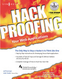 Hack proofing your Web applications /