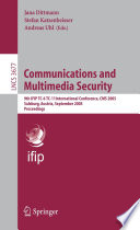 Communications and multimedia security : proceedings /