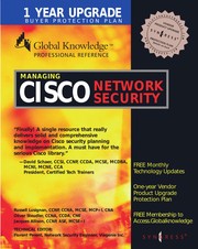 Managing Cisco network security : building rock-solid networks.