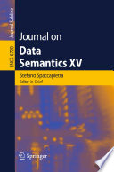 Journal on data semantics XV /