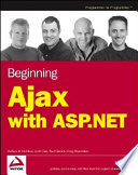 Beginning Ajax with ASP.NET /