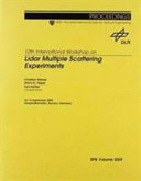 12th International Workshop on Lidar Multiple Scattering Experiments : 10-12 September 2002, Oberpfaffenhofen, Bavaria, Germany /