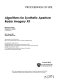Algorithms for synthetic aperture radar imagery XII : 28-31 March 2005, Orlando, Florida, USA /