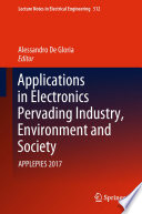 Applications in Electronics Pervading Industry, Environment and Society : APPLEPIES 2017 /