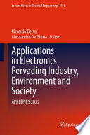 Applications in Electronics Pervading Industry, Environment and Society : APPLEPIES 2022 /