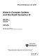 Noise in complex systems and stochastic dynamics III : 24-26 May 2005, Austin, Texas, (USA) /