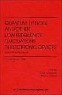 Quantum 1/f noise and other low frequency fluctuations in electronic devices : seventh symposium : St. Louis, Missouri August 1998 /