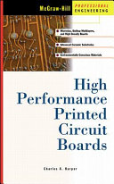 High performance printed circuit boards /
