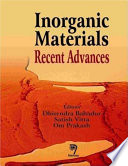 Inorganic materials : recent advances /