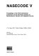 NASECODE V : proceedings of the Fifth International Conference on the Numerical Analysis of Semiconductor Devices and Integrated Circuits : 17-19 June 1987, Trinity College, Dublin, Ireland /