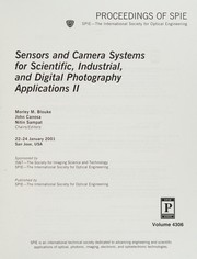 Sensors and camera systems for scientific, industrial, and digital photography applications II : 22-24 January 2001, San Jose, USA /